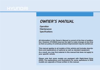 Kona EV Owner's Manual