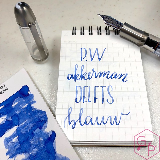 P.W. Akkerman Den Haag Delfts Blauw Ink 9