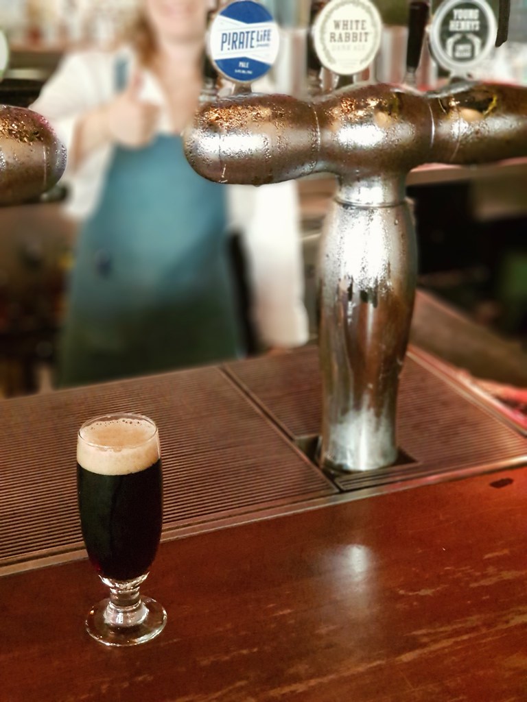 Young Henrys "Oyster Stout" AUD$8 @ The Morrison Bar & Oyster Room, Sydney
