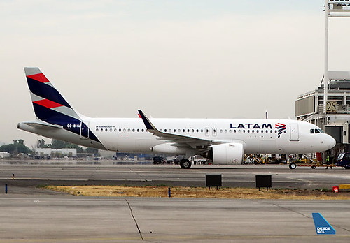 LATAM A320neo CC-BHA (RD)