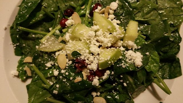 2018-Sept-25 - The Old Spaghetti Factory - spinach salad