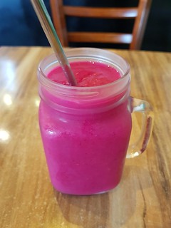 Pitaya and Raspberry Smoothie at Suburban West End