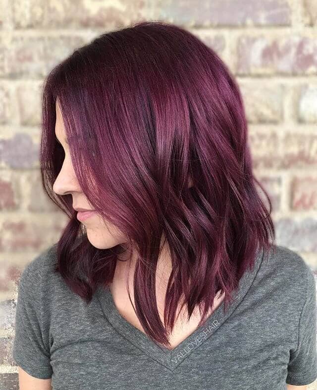 best burgundy hair dye to Rock this Fall 2019 8