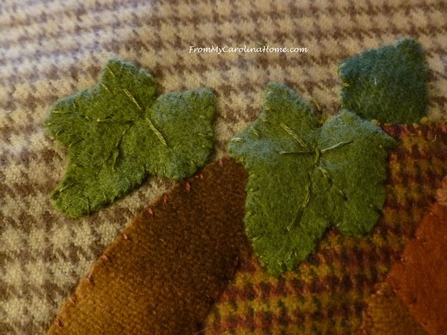 Wool Stitch Along at From My Carolina Home