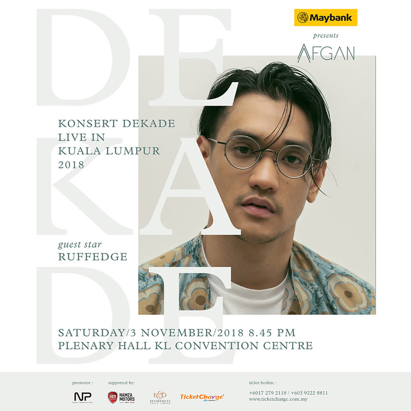 Konsert Afgan Dekade Live In Kuala Lumpur 2018