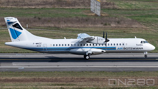 Air Botswana ATR 72-600 msn 1433