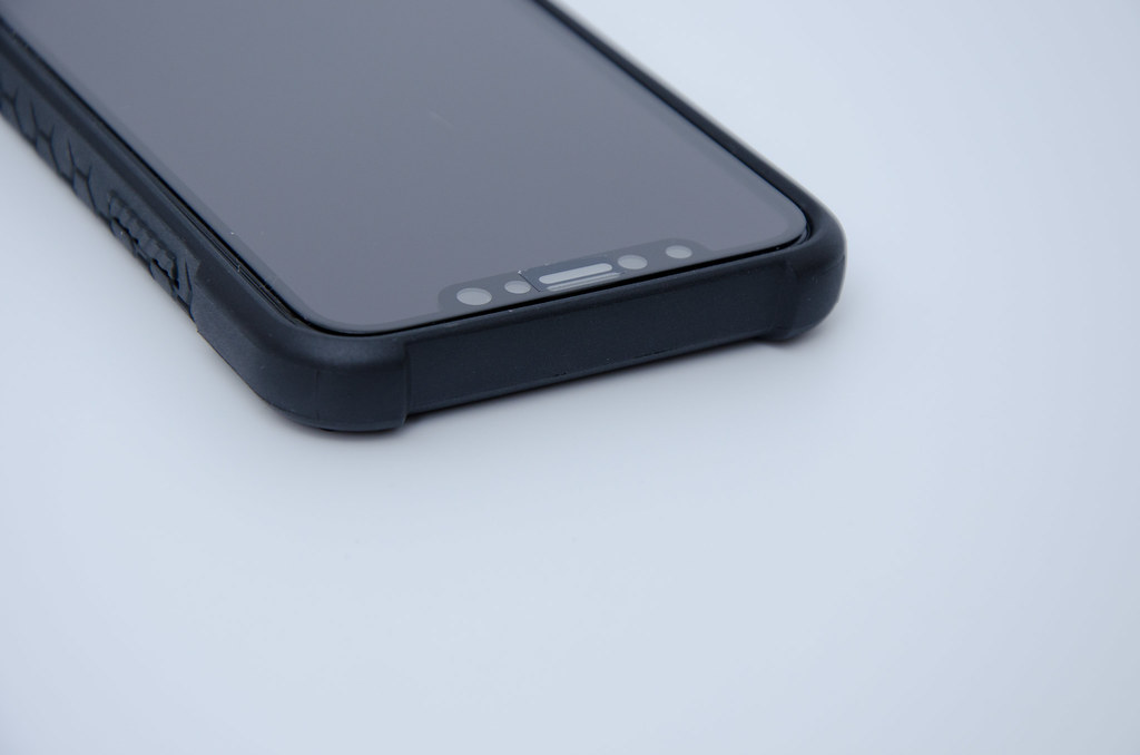 180105-UAG iPhone X 頂級版耐衝擊保護殼-碳黑-D5100-022