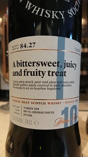 SMWS 84.27 - A bittersweet, juicy and fruity treat