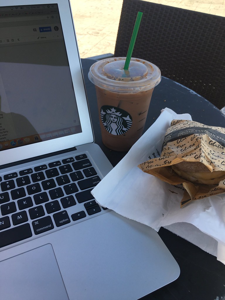 Writing in Starbucks