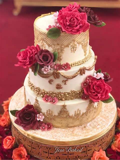 Wedding Cake by Jessica Cabrol of Jess' Baked