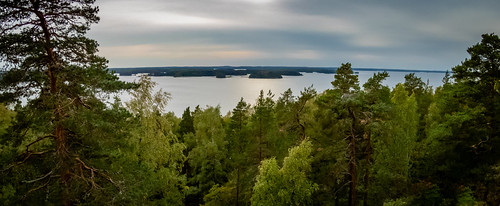 view panoraama näköala scenery vehoniemenharju landscape maisema lake panorama järvi lakeroine canon powershot