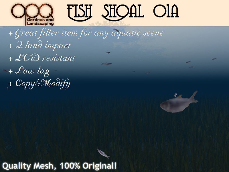 OPQ Fish Shoal 01A Poster