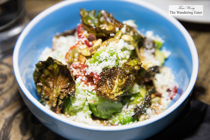 Brussels Sprouts - barigoule, mole, cotija, toasted seeds & nuts