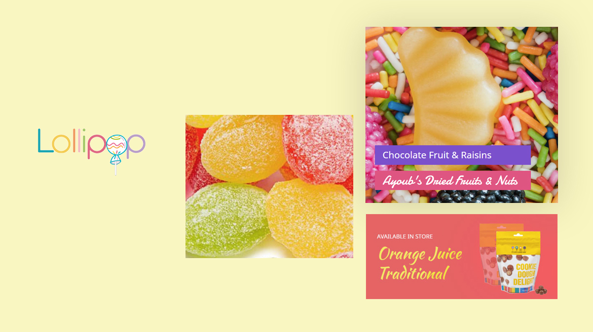 Leo Lollipop - beautiful sweet, candy, food store