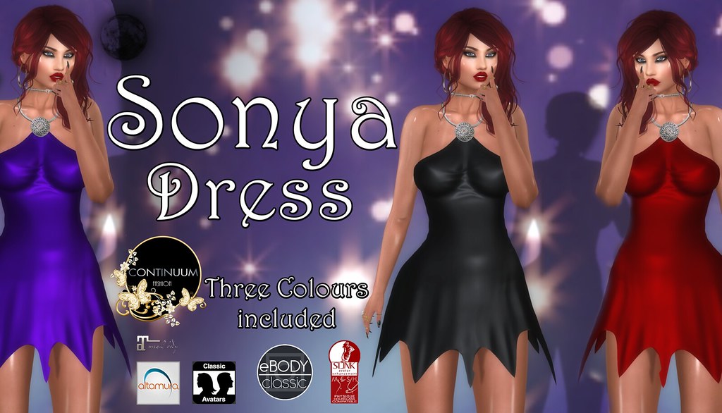 Continuum Sonya Dress - TeleportHub.com Live!