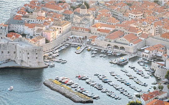 Dubrovnik medieval Croatian city