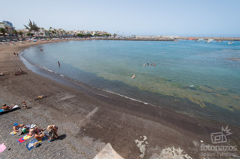 La Playa de las Marañuelas en Arguineguín, Gran Canaria