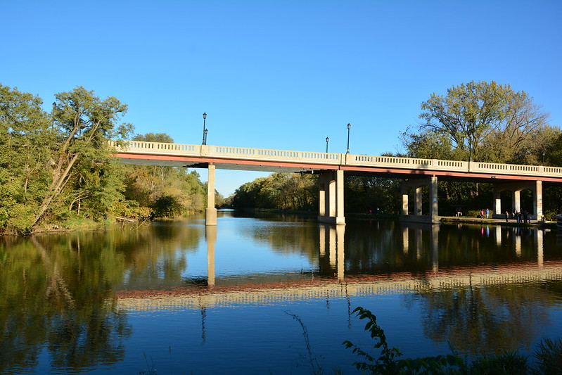 Joliet Street Bridge over Illinois & Michigan Canal