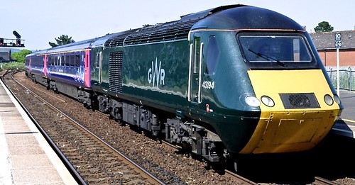 Class 43 ‘Great Western Railway’ No. 43194. BREL Crewe built HST on Dennis Basford’s railsroadsrunways.blogspot.co.uk’