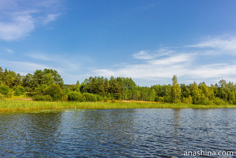 Живописный берег, Ладожское озеро