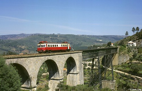 cp class 300 allan benespera linha da beira baixa ponte dos gogos guarda covilhã viaduct viaducto broad gauge breitspur breedspoor portugal