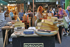 Borough Market - Cheeses