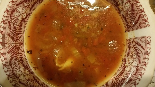 2018-Sept-25 - The Old Spaghetti Factory - minestrone soup