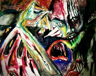 "Vexed to Nightmare by a Rocking Cradle" -Artist, Madeline Kehl