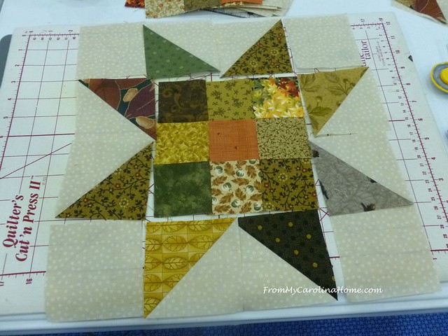 Autumn Jubilee Quilt Along at From My Carolina Home