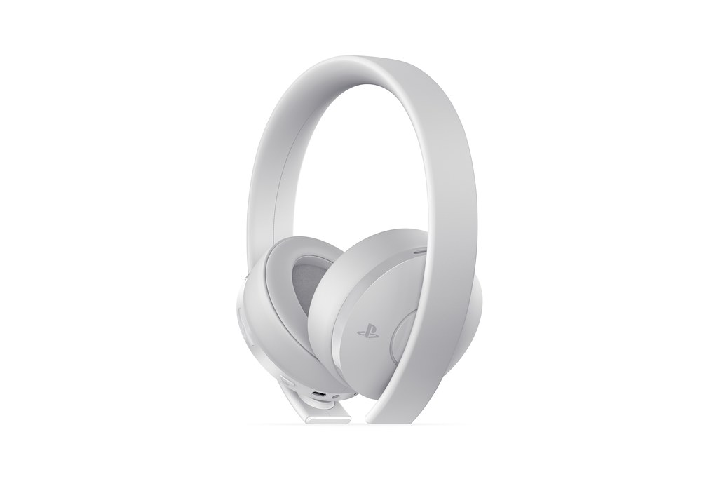 Gold Wireless Headset: White Edition
