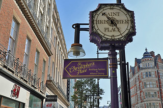 St. Christopher's Place - Sign