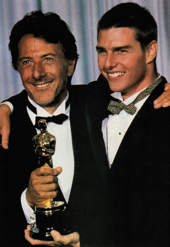 Dustin Hoffman and Tom Cruise