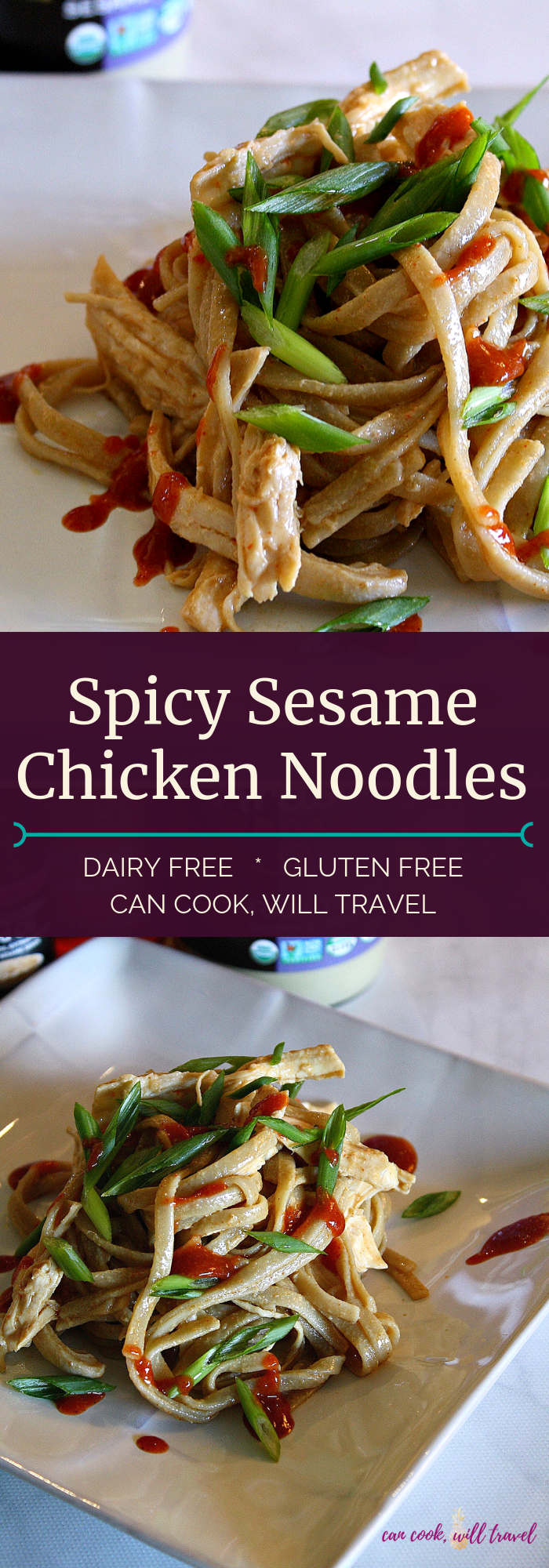 Spicy Sesame Chicken Noodles_Collage1