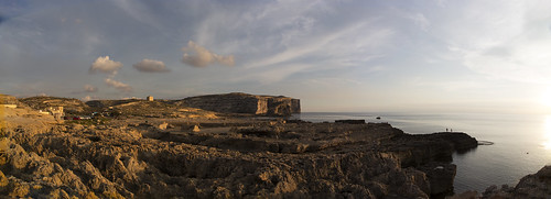canon6d panorama landscape seascape coast rugged coastline sky clouds cliffs gozo malta