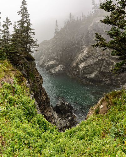 land object photography weather cliff coast fog panorama rock lubec me unitedstates
