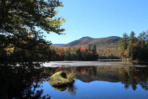 vermont autumn fall foliage color nature outdoors pond lake landscape