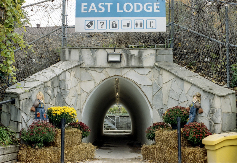 Tunnel to the East Lodge