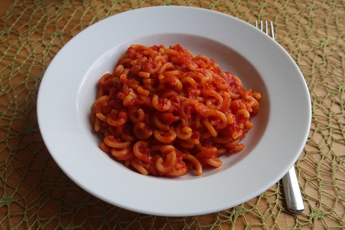 One Pot Pasta: Gobbetti in Tomatensoße