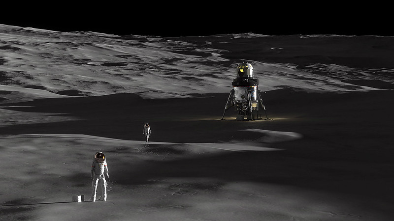 Crewed Lunar Lander Concept