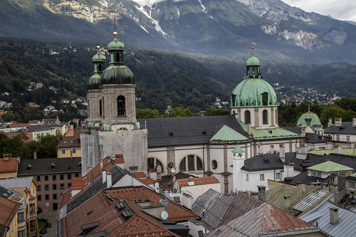 austria vacation europe innsbruck stadtturm citytower top cathedralofstjames