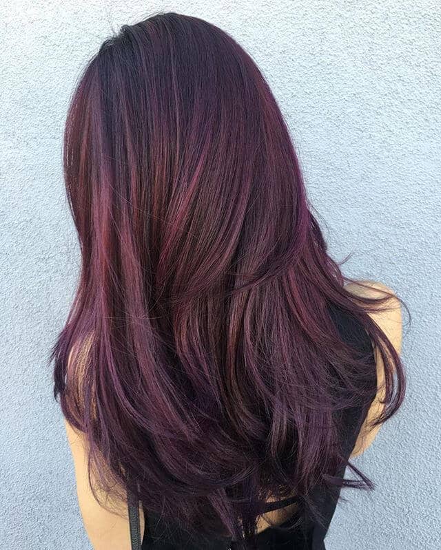 best burgundy hair dye to Rock this Fall 2019 16