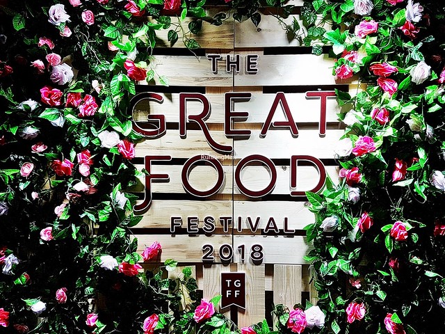 The Great Food Festival (TGFF) 2018 Signage