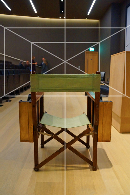 The Establishing Shot : STANLEY KUBRICK: THE EXHIBITION & THE DESIGN MUSEUM 2019 EXHIBITION PROGRAMME ANNOUNCEMENT - STANLEY KUBRICK'S DIRECTORS CHAIR  ONE POINT PERSPECTIVE (KUBRICK AFFECTIONADOS UNDERSTAND THIS ONE) - DESIGN MUSEUM, LONDON