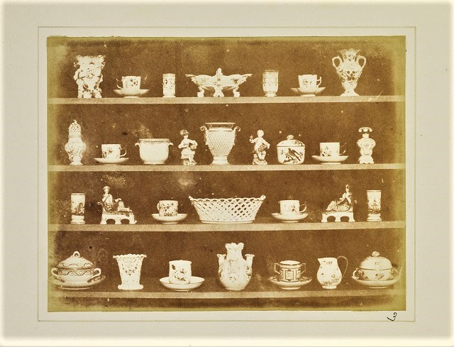 William Henry Fox Talbot (1800-77), Articles of China, 1844, Salted paper print, varnished © The RPS Collection at the V&A