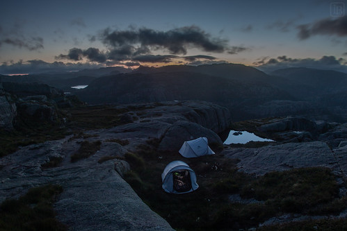 camping preikestolen nature natur view landscape landschaft norway wideangle night hiking tent zelt dark