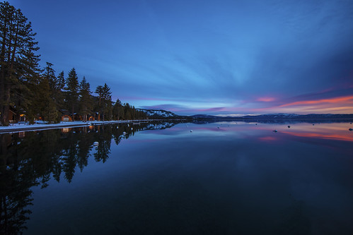 canon5dsr landscape waterscape lake alpine nature outdoors sunrise dawn morning sky clouds bluehour california usa water calm reflections