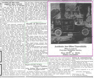 2018-11-3. South of Deepriver, News, 6-21-1923