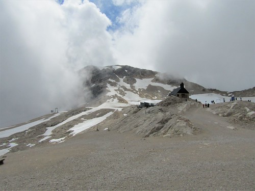 church close to Schneeferner Glacier on the Zugspitze