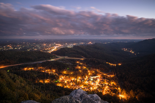 appalachia cumberlandgap cumberlandgapnhp cumberlandgapnationalhistoricpark pinnacleoverlook sunset twilight vista