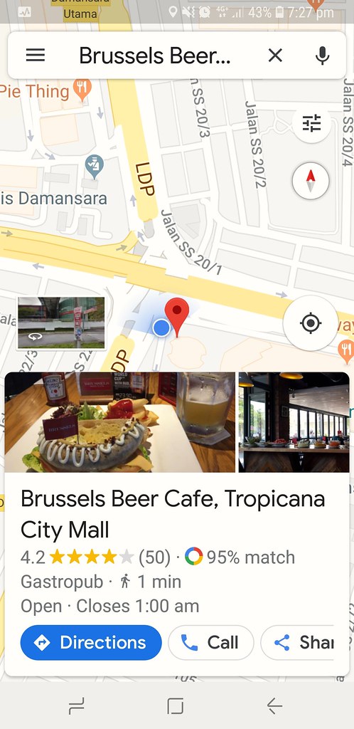 @ Brussels Beer Cafe PJ Tropicana Mall